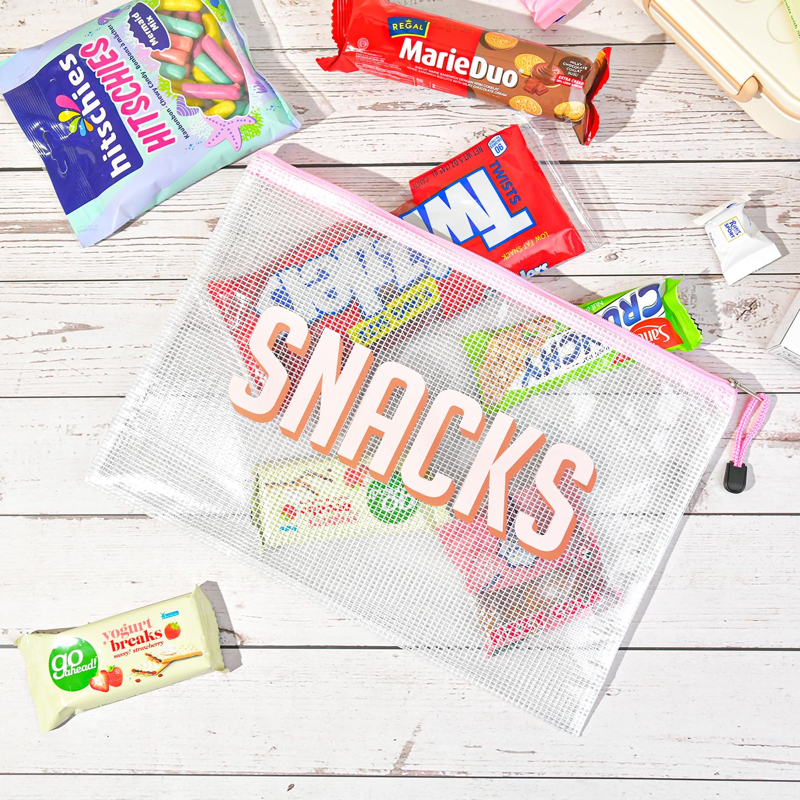 KUIRAN labeled CLOTHES DIAPERS SNACKS help quick retrieval.