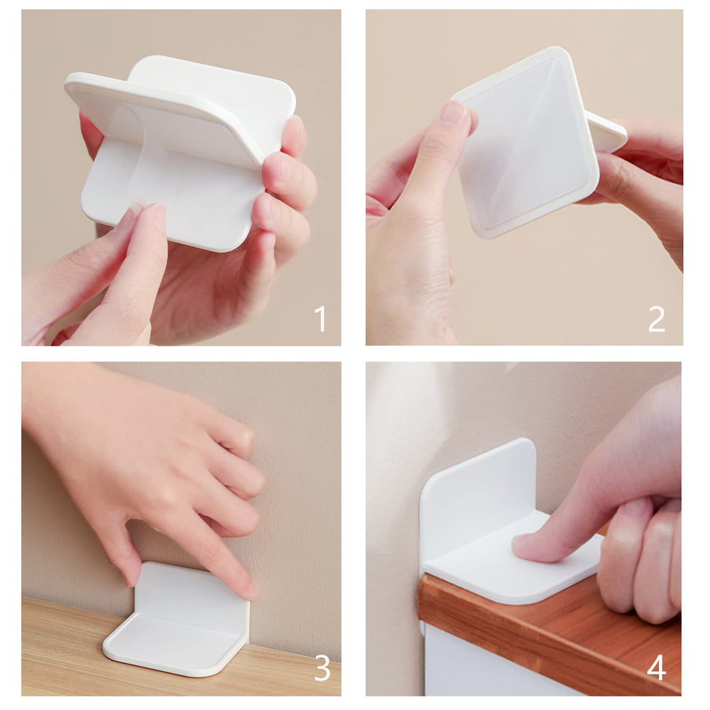 Kulusion 4-pack anchors offer secure support for tall furniture in busy homes