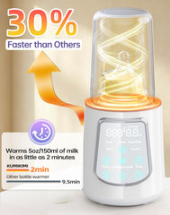 KUMIKIMI water-bath heating process preserves warmth by heating water first.
