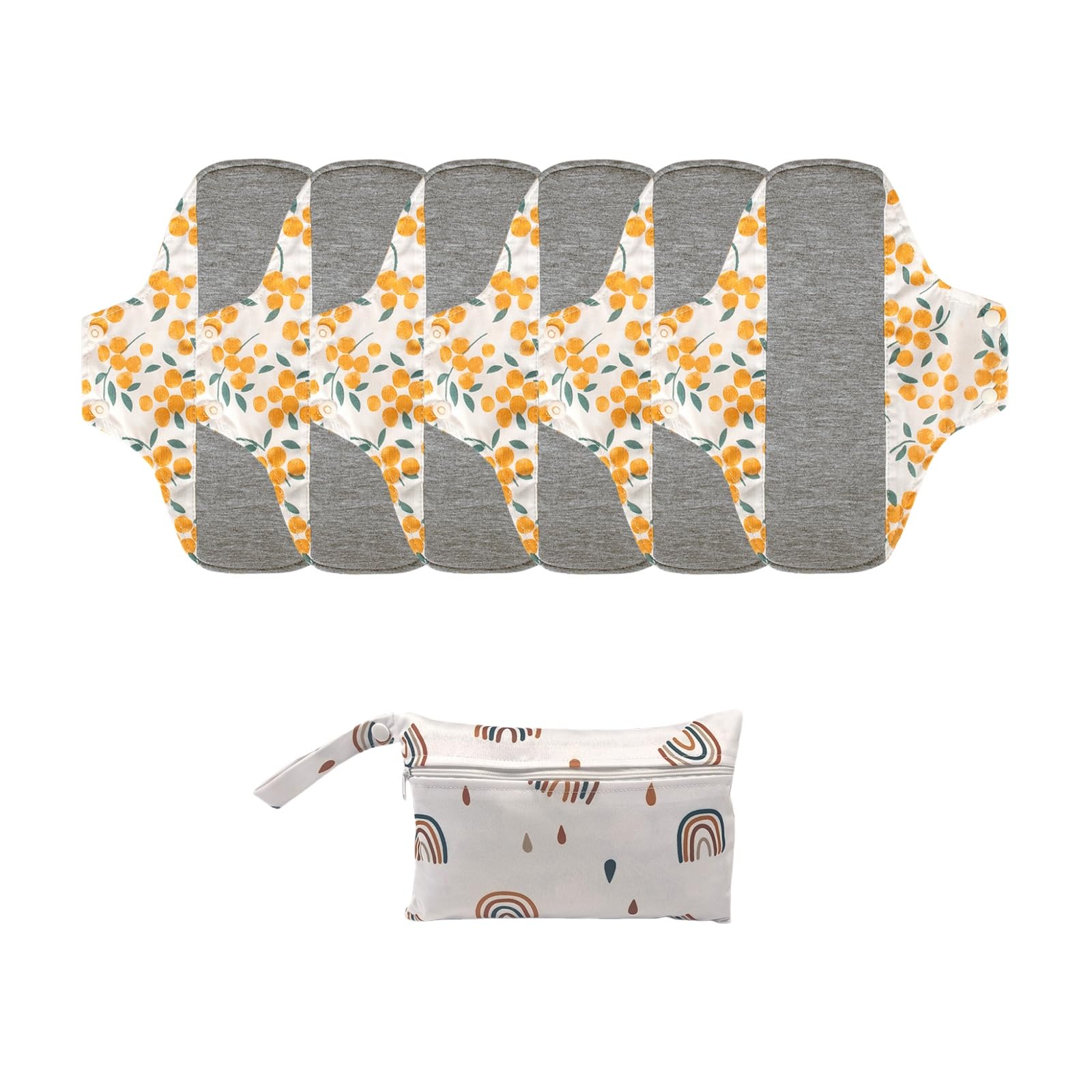 KUMUROETA cloth panty liners in S, M, L sizes for daily wear.