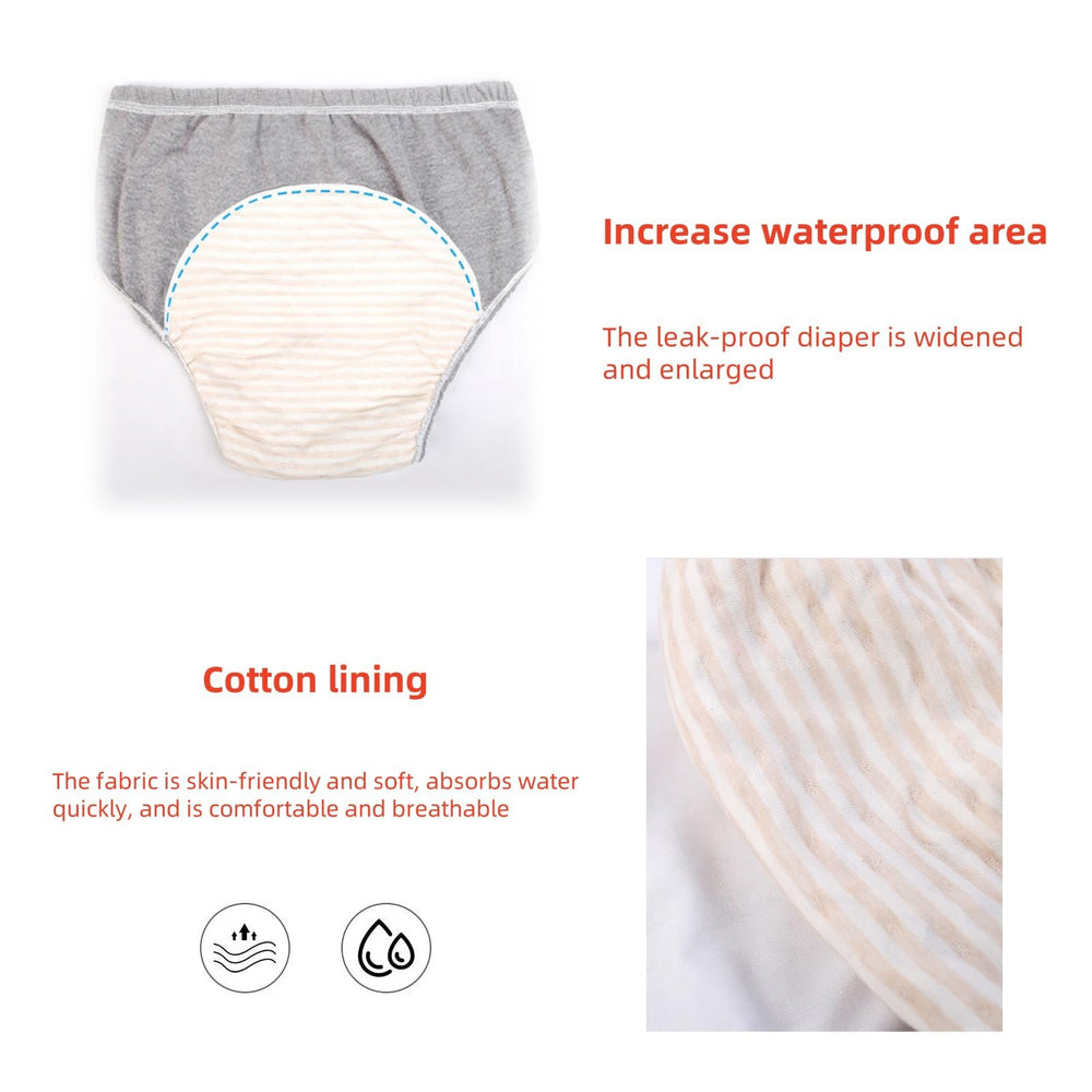 KUMUROETA elderly incontinence underwear offers comfortable, reusable daily solution.