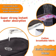 KUMUROETA pads wings snap design – secure fit helps prevent shifting during activity