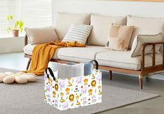 KUNRO Multi-use organizer stores toys, books, and clothes neatly.