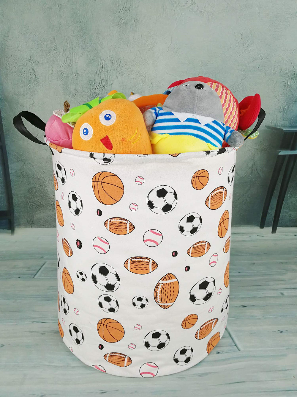 KUNRO nursery storage bin used for toys and books organization