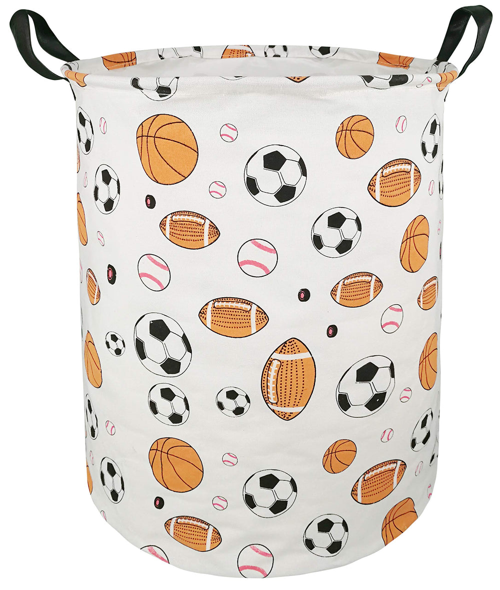 KUNRO round laundry basket showing sturdy design for easy laundry organization