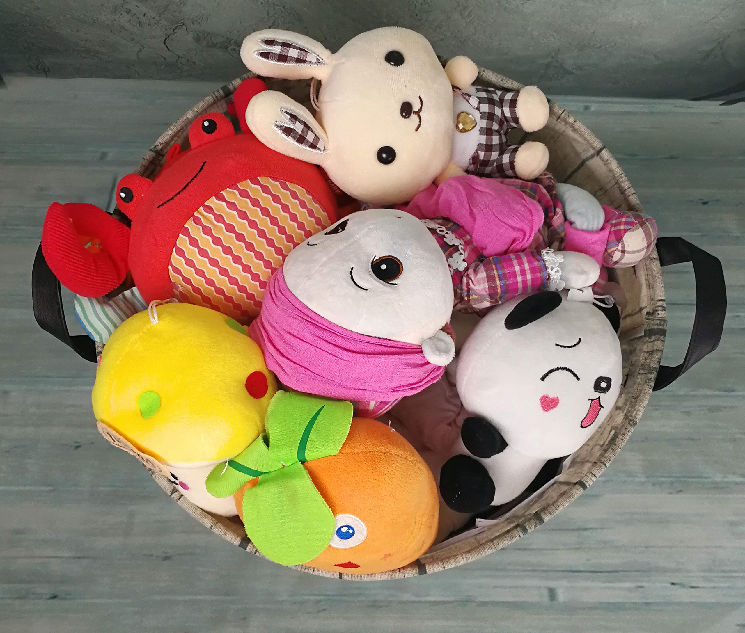 KUNRO basket used in dorm room for clothes and supplies
