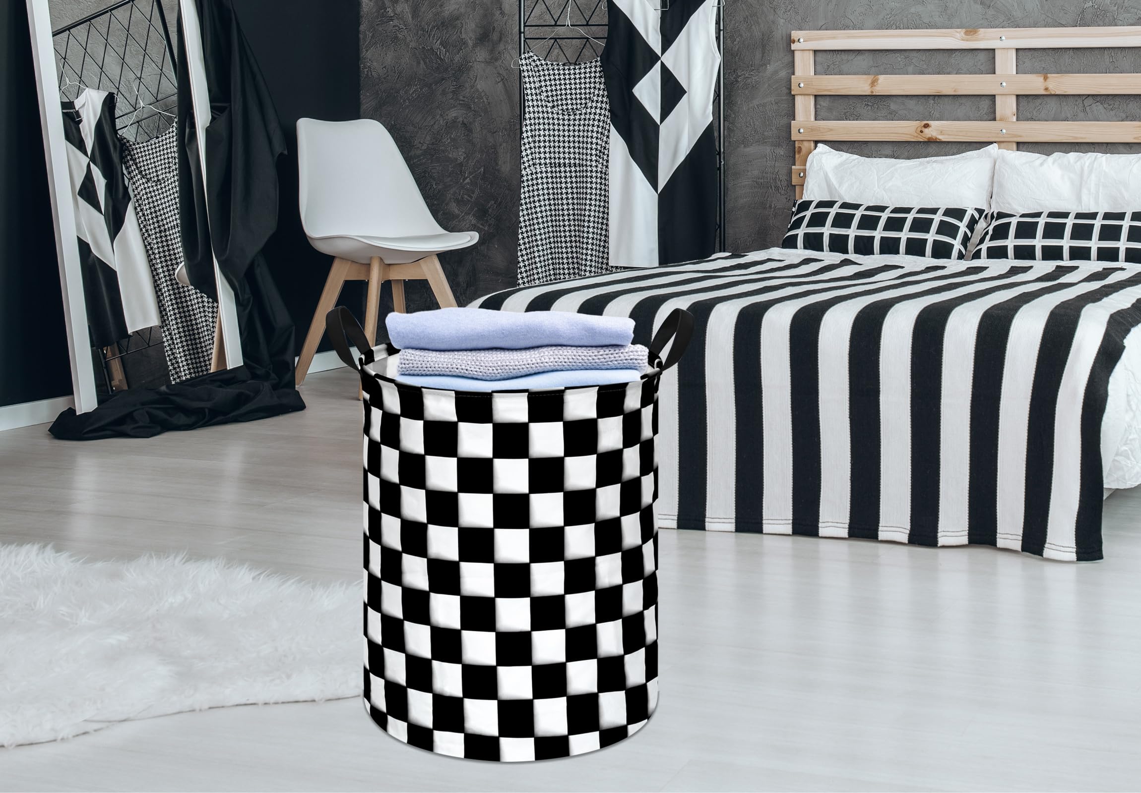 KUNRO toy and book storage bin keeps nursery tidy.