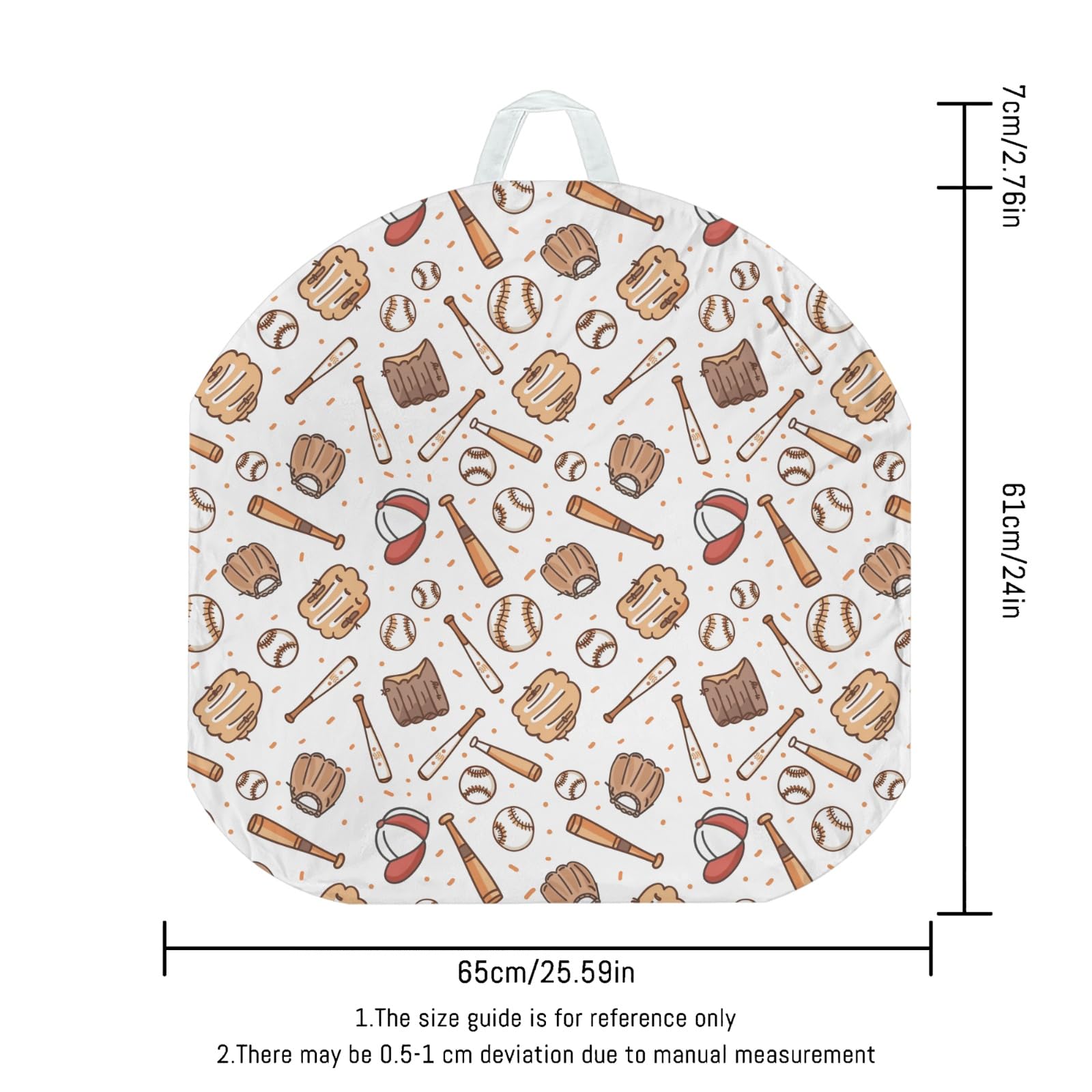 KuphiL10C decorative baseball pattern in a nursery setting for stylish decor.