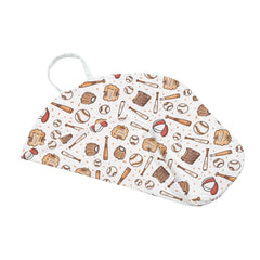 KuphiL10C lounger cover side view highlights breathable fabric for baby comfort.