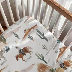 KuphiL10C crib sheet with elastic-band secure fit for overnight snugness