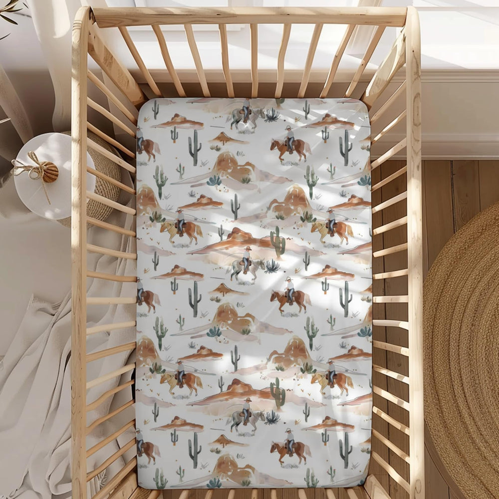 KuphiL10C easy-care crib sheet stays vibrant after multiple washes