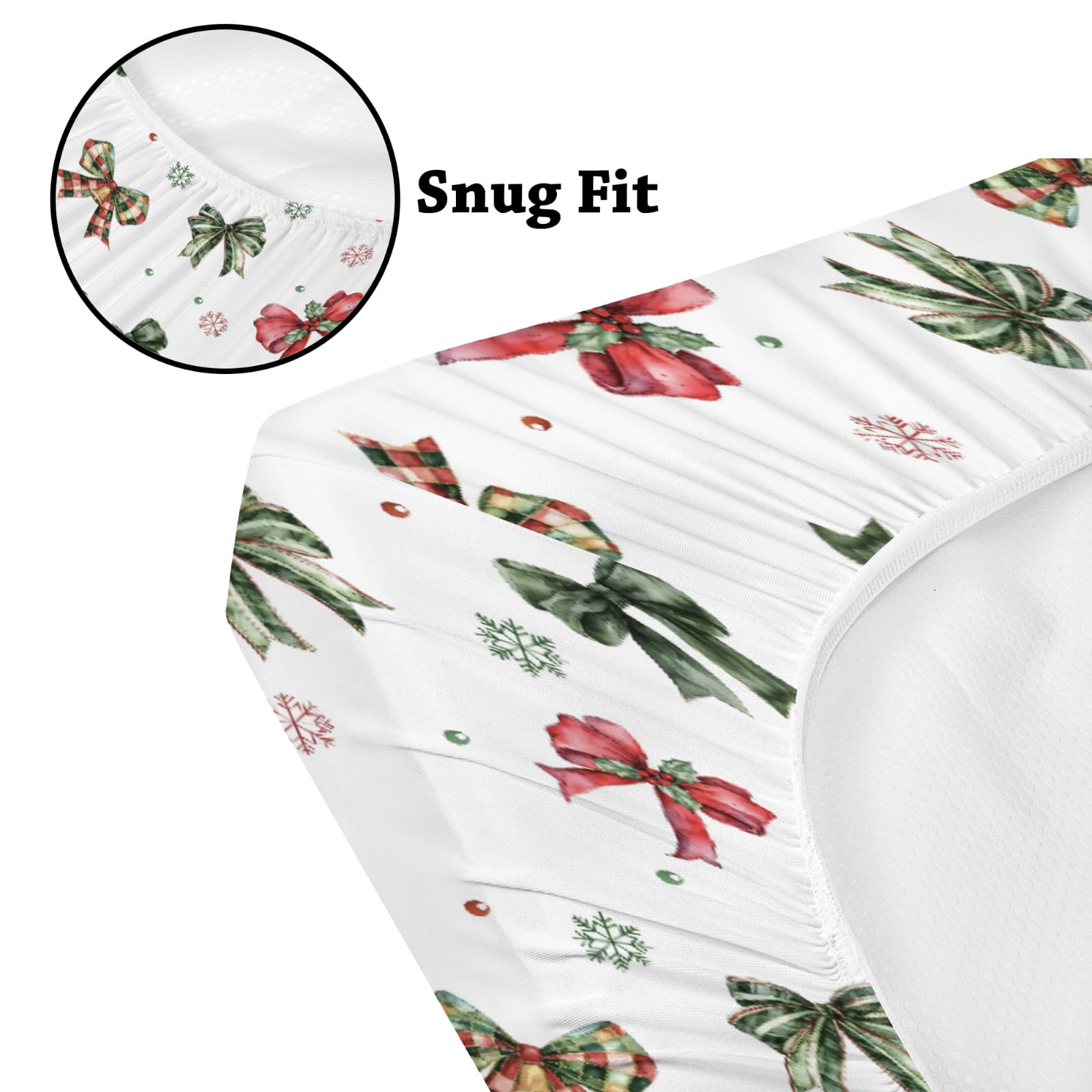 KuphiL10C Easy-clean machine-washable crib sheet for busy parents.
