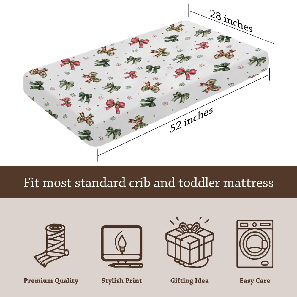 KuphiL10C Gift-ready baby crib sheet ideal for registries.