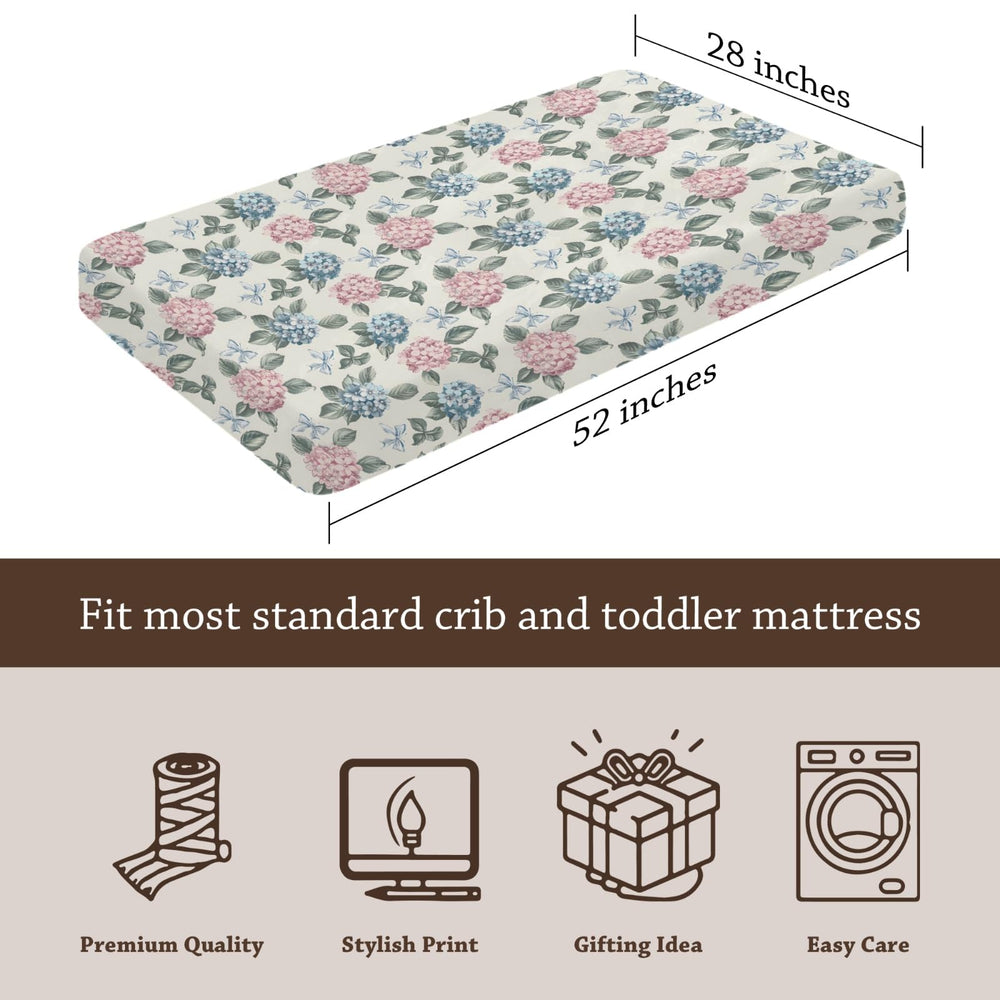 KuphiL10C hydrangea sheet; reliable elastic fit helps prevent sheet shifting