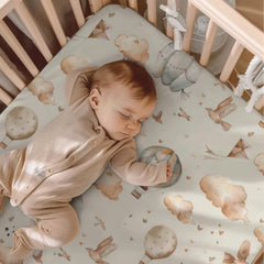 KuphiL10C soft polyester fabric close-up demonstrates breathable, baby-friendly texture for year-round comfort.