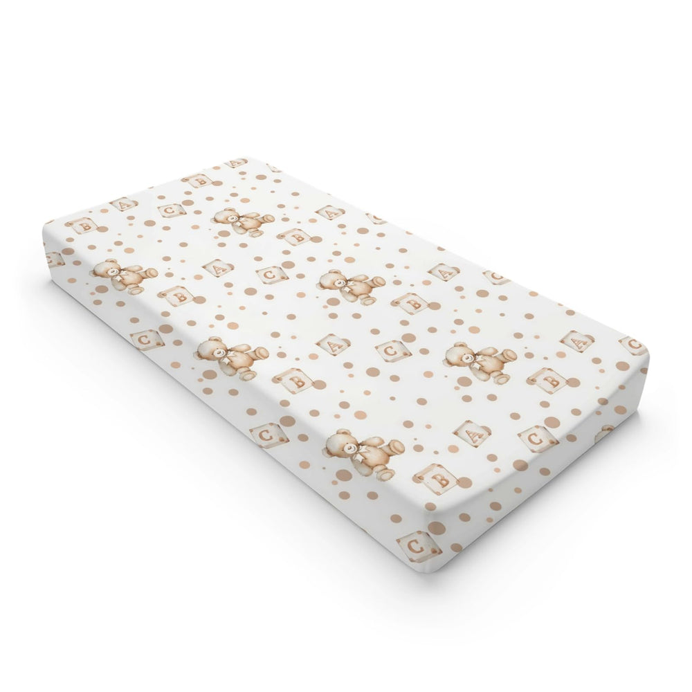 KuphiL10C forest bears changing pad cover, soft texture for gentle diaper changes.