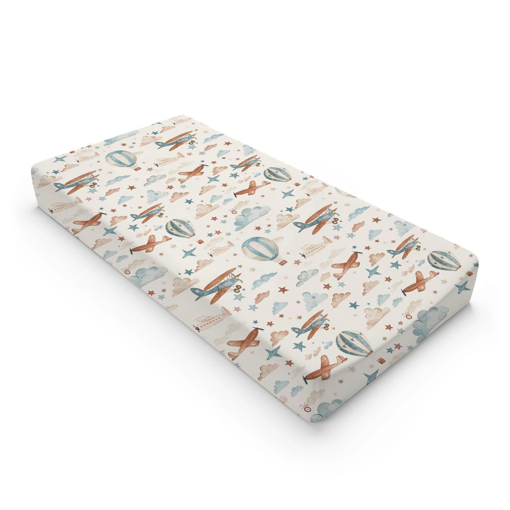 KuphiL10C close-up of soft polyester texture on changing pad cover for baby comfort