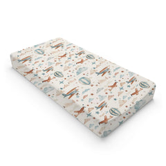 KuphiL10C close-up of soft polyester texture on changing pad cover for baby comfort