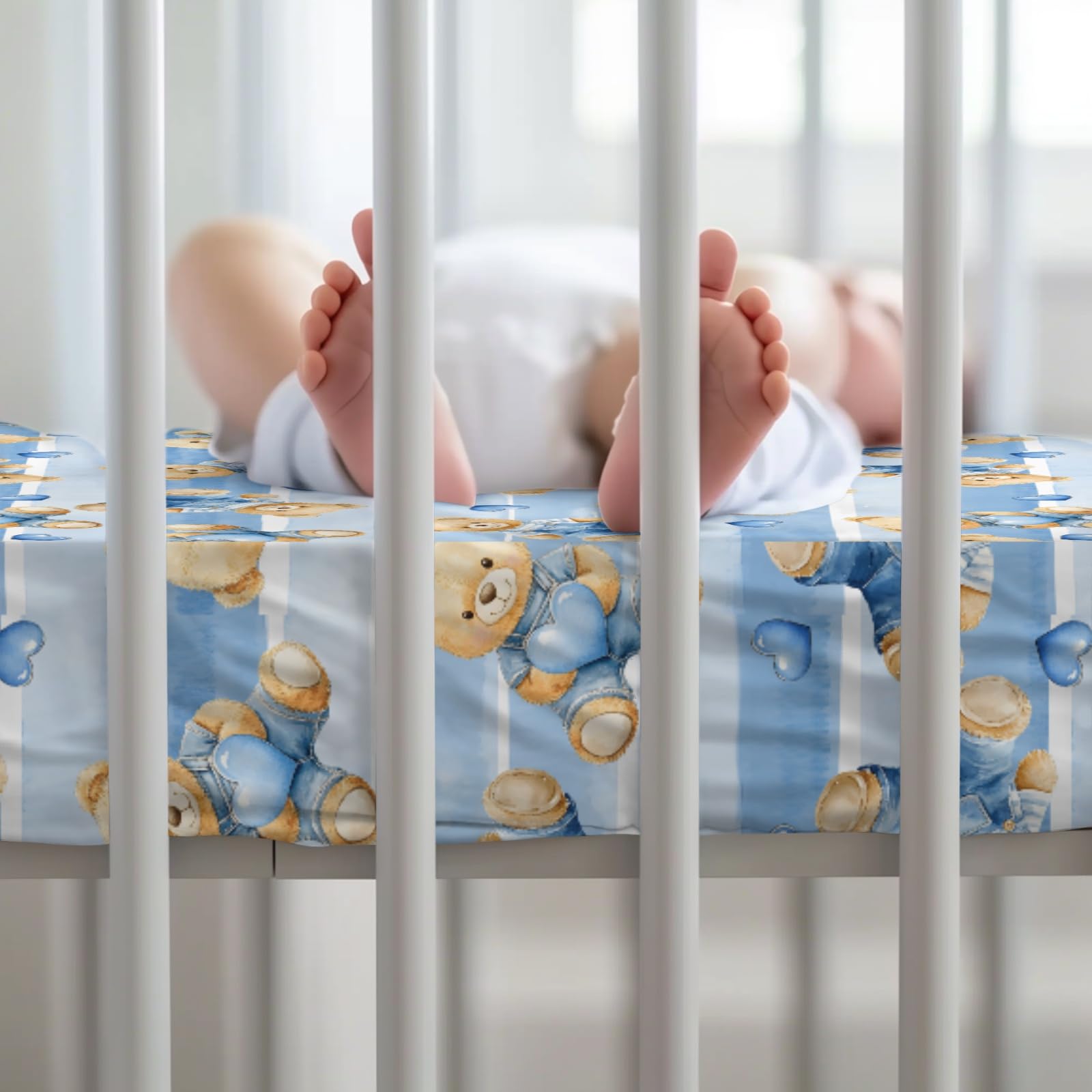KuphiL10C durable crib sheet maintains softness after many washes.
