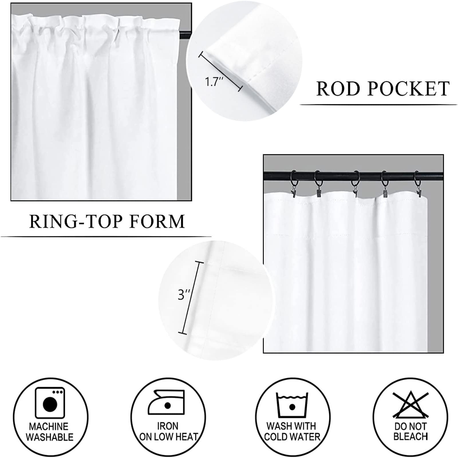 KuphiL10C easy-care fabric dries quickly after cold-water washing.
