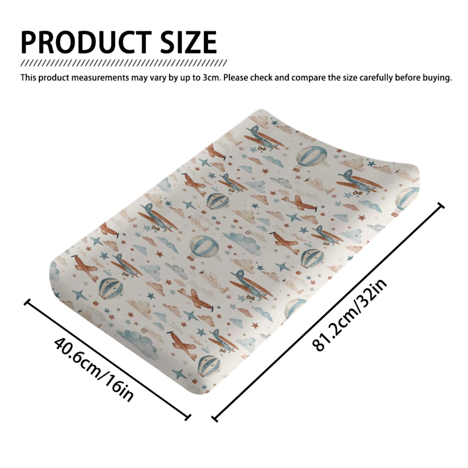 KuphiL10C gift-ready changing pad cover for new parents and registries