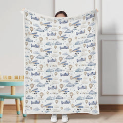 KuphiL10C nursery with clouds and stars pattern enhances dreamy decor.