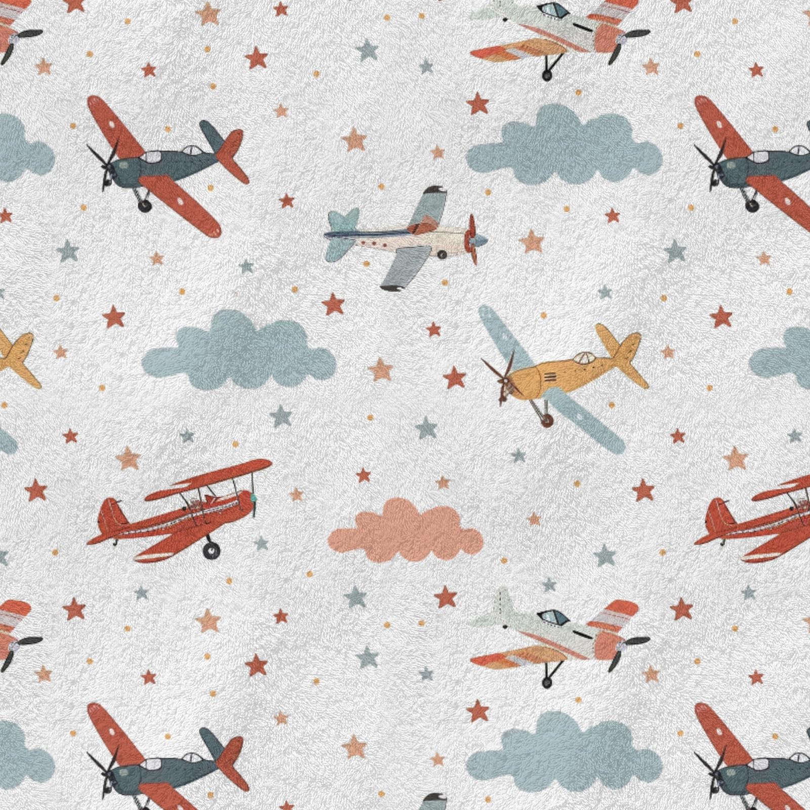 KuphiL10C plane blanket 50x60 offers versatile nursery warmth
