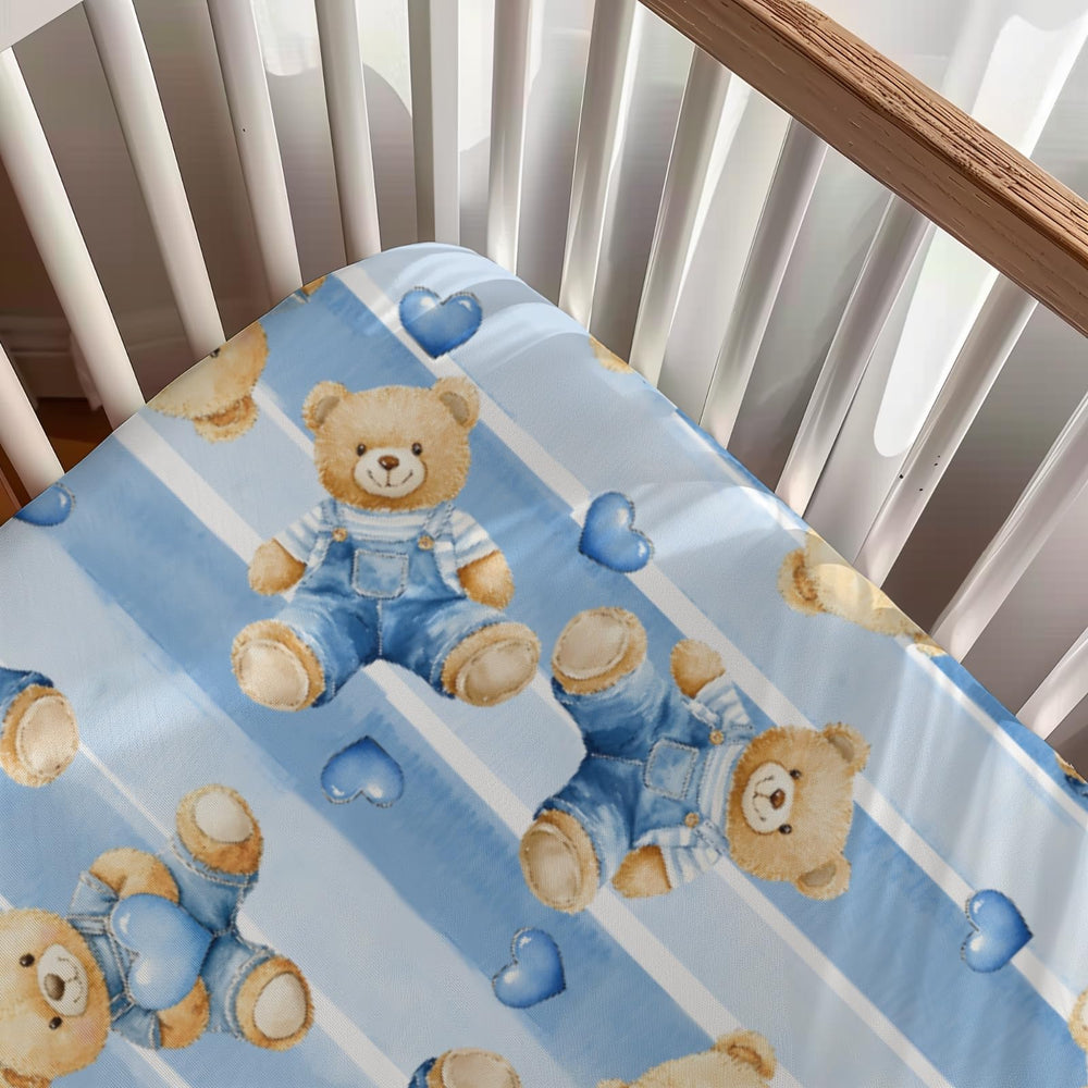 KuphiL10C snug fit elastic band keeps crib mattress secure during sleep.
