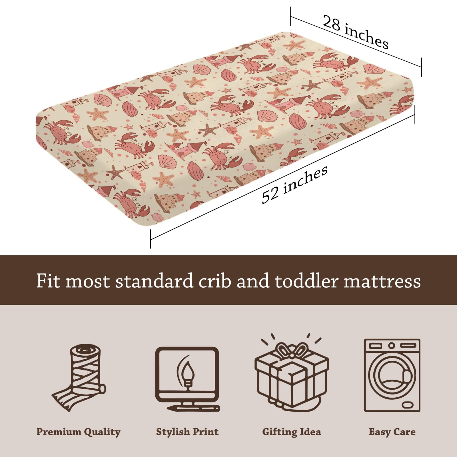KuphiL10C baby sheets support crib to toddler mattress transitions.