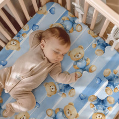 KuphiL10C soft breathable polyester fabric comforts baby's skin through nightly nap.