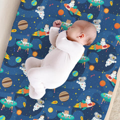 KuphiL10C space rocket design is durable and quick-drying for diaper changes.