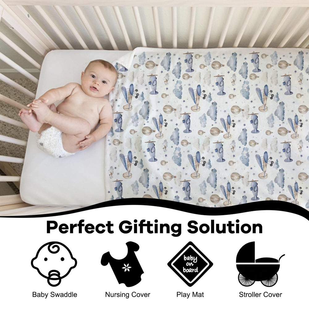 KuphiL10C tummy time mat blanket supports play while keeping baby comfy.