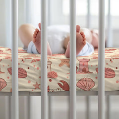 KuphiL10C unisex colorway crib sheet suits boys and girls.