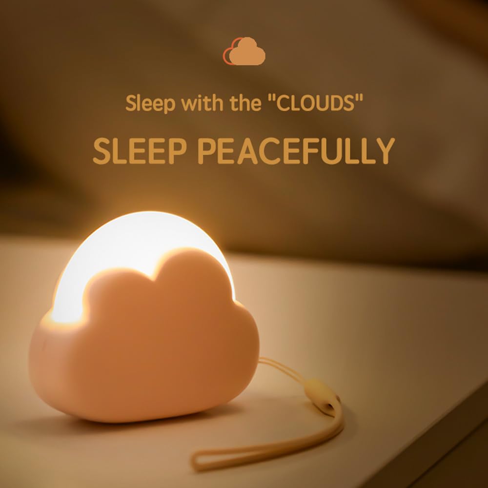 Kvensin silicone-texture night light feels smooth and non-slip to touch.