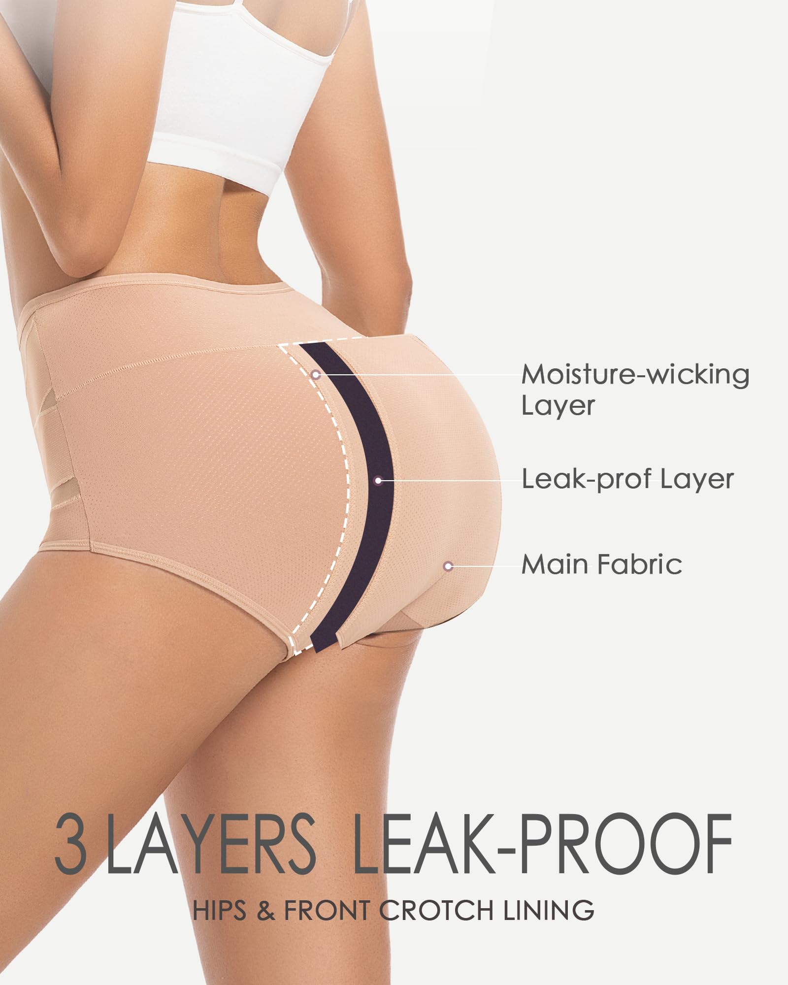 Kvitko skin-friendly fabric keeps skin comfortable during daily wear.