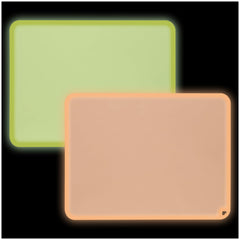 KVK glow-in-the-dark placemat in yellow for safe nighttime dining at home
