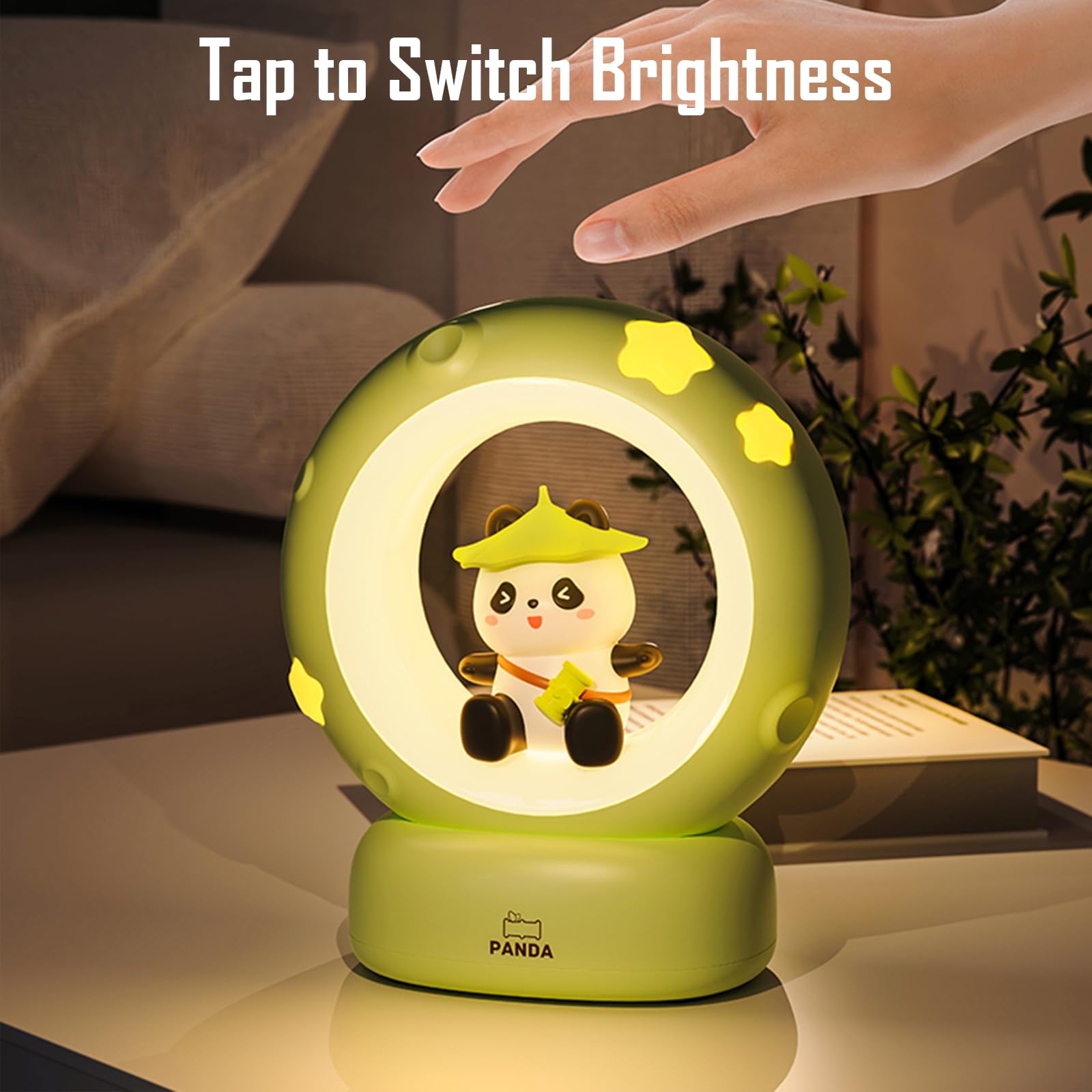 KVPPVT night light offers three brightness levels for flexible use