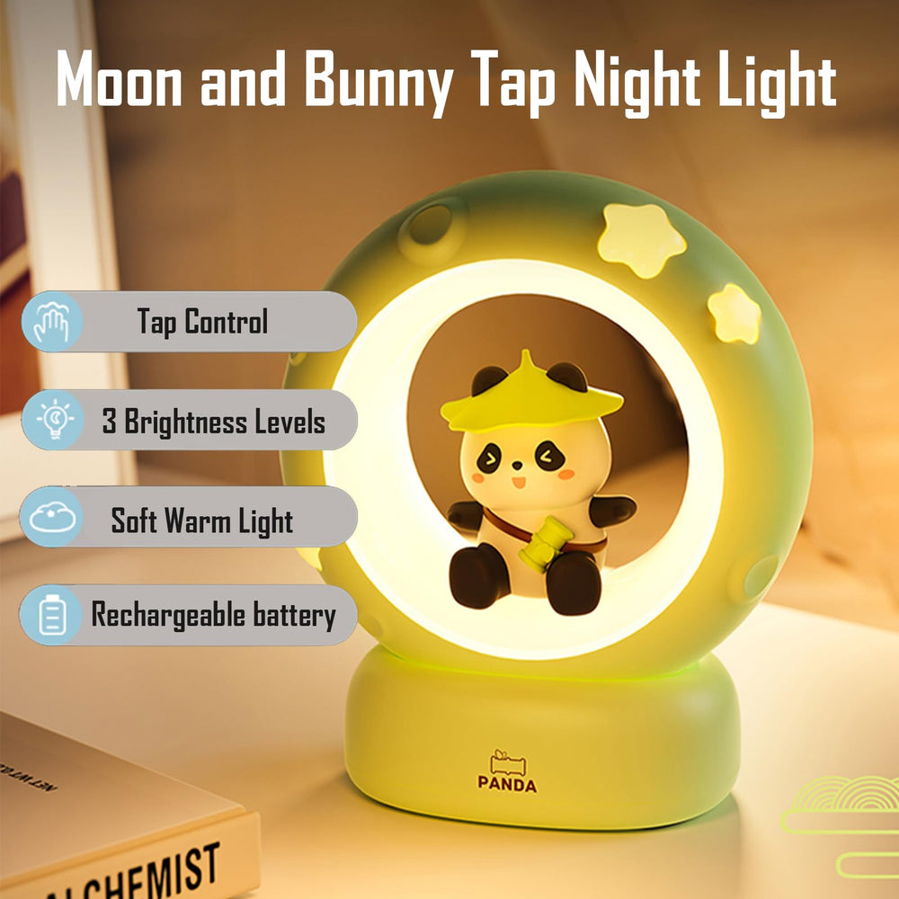 KVPPVT Cloud and Bunny night light in soft silicone, safe for little hands
