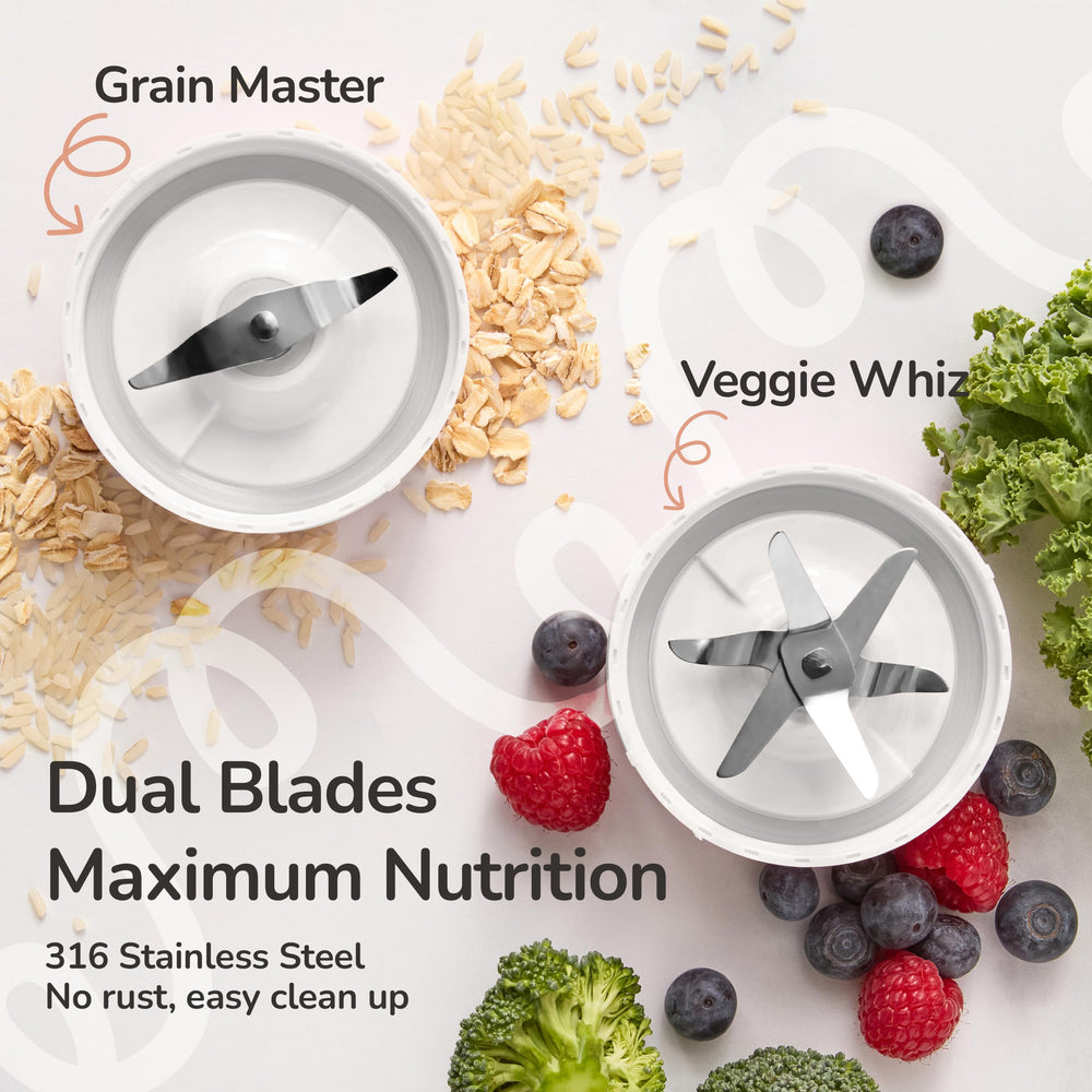 Kwiplee Bubble Blender compact design fits on any kitchen counter.