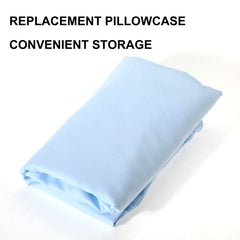KWLET blue zipper detail, easy removal and replacement