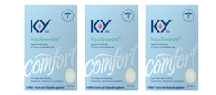 K-Y Liquibeads ovule insert in discreet packaging for private use.