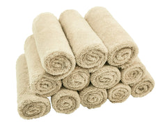 Kyapoo washcloths are non-pilling and durable after many washes.
