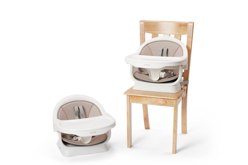 Kyrise table-chair stool configuration designed for growing children