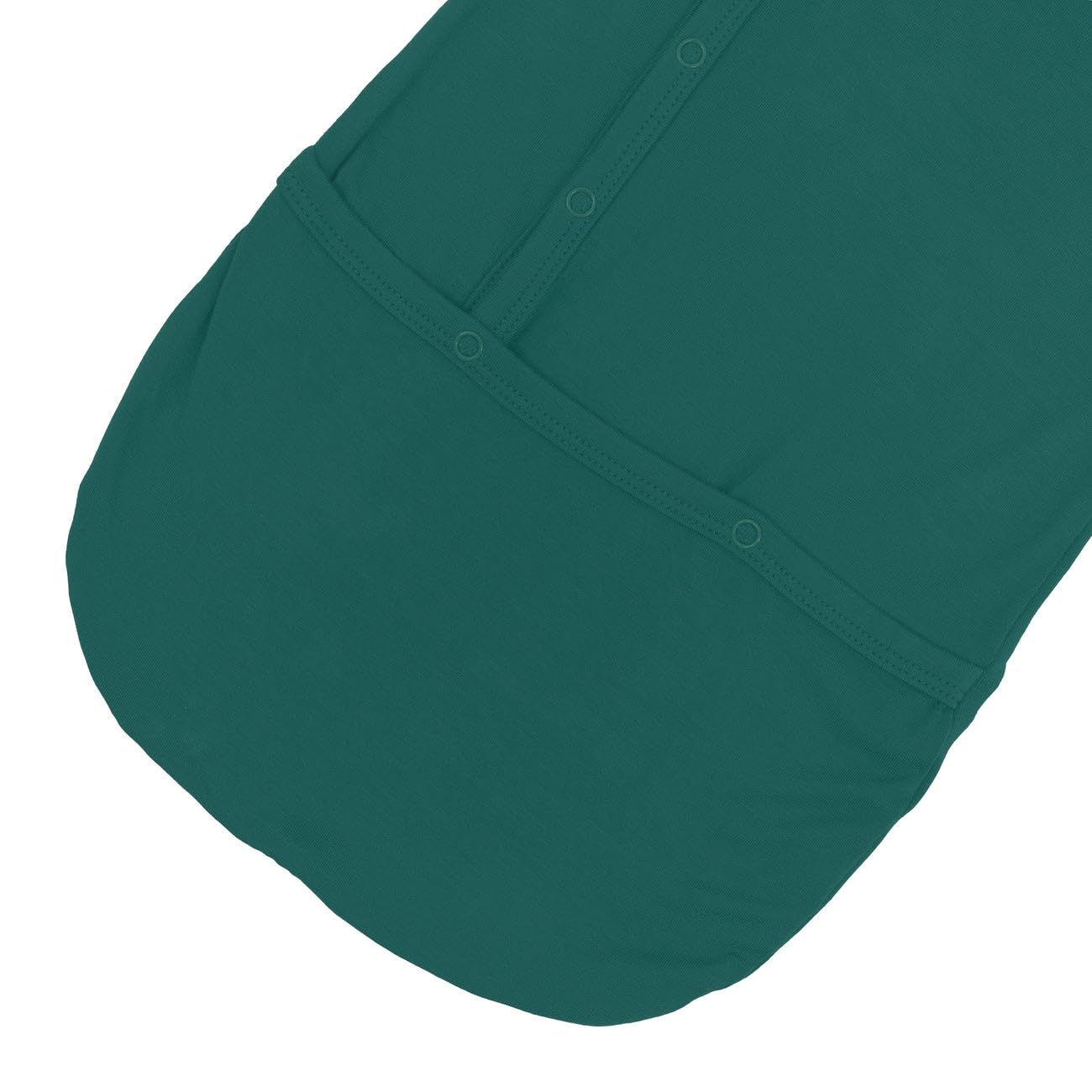 KYTE BABY Bundlers emerald bamboo blend supports sensitive skin during naps.