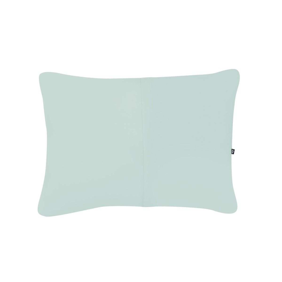 KYTE BABY pillowcase Sage closeup shows silky bamboo fabric for sensitive skin