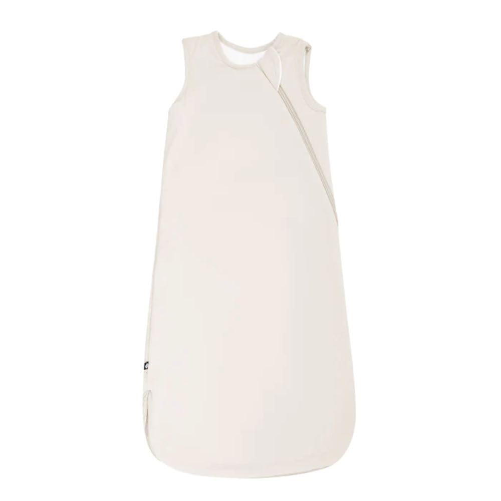 KYTE BABY sleep bag in oat exterior with breathable bamboo blend for comfortable sleep