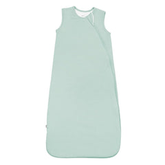 KYTE BABY sleep bag sage front view showing cozy 2.5 tog warmth