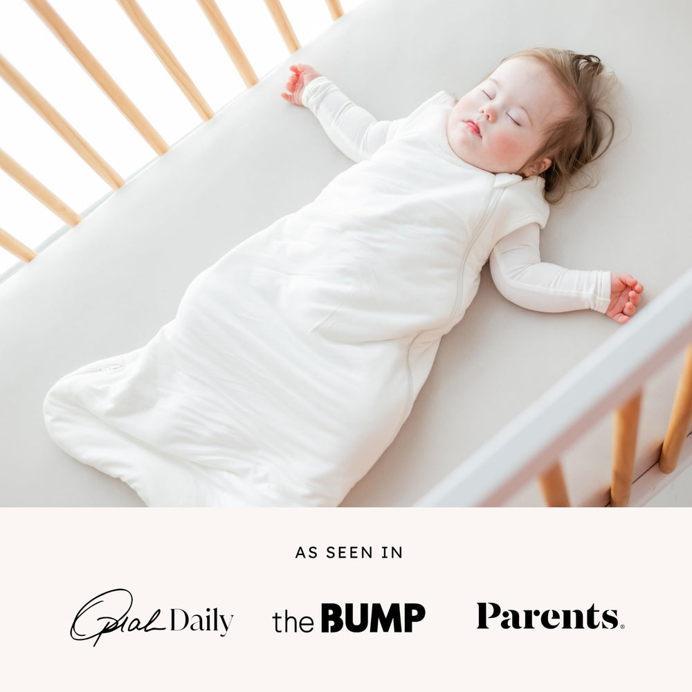 KYTE BABY sleep bag supports a smooth transition from baby to toddler ages in sage