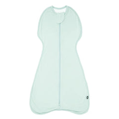 KYTE BABY swaddle bag in Sage opens easily for quick soothing and access