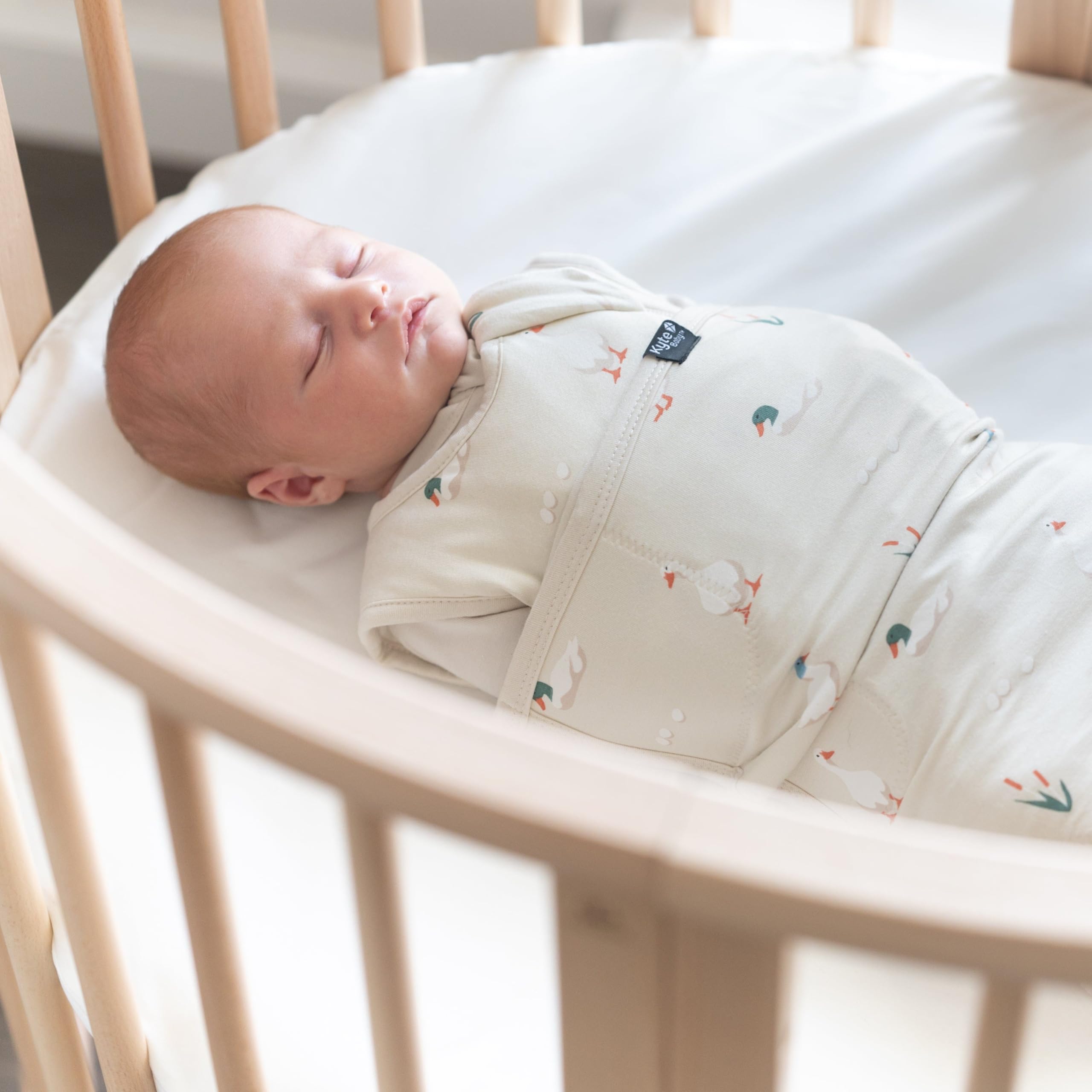 KYTE BABY swaddler Velcro wrap removable for adjustable positioning